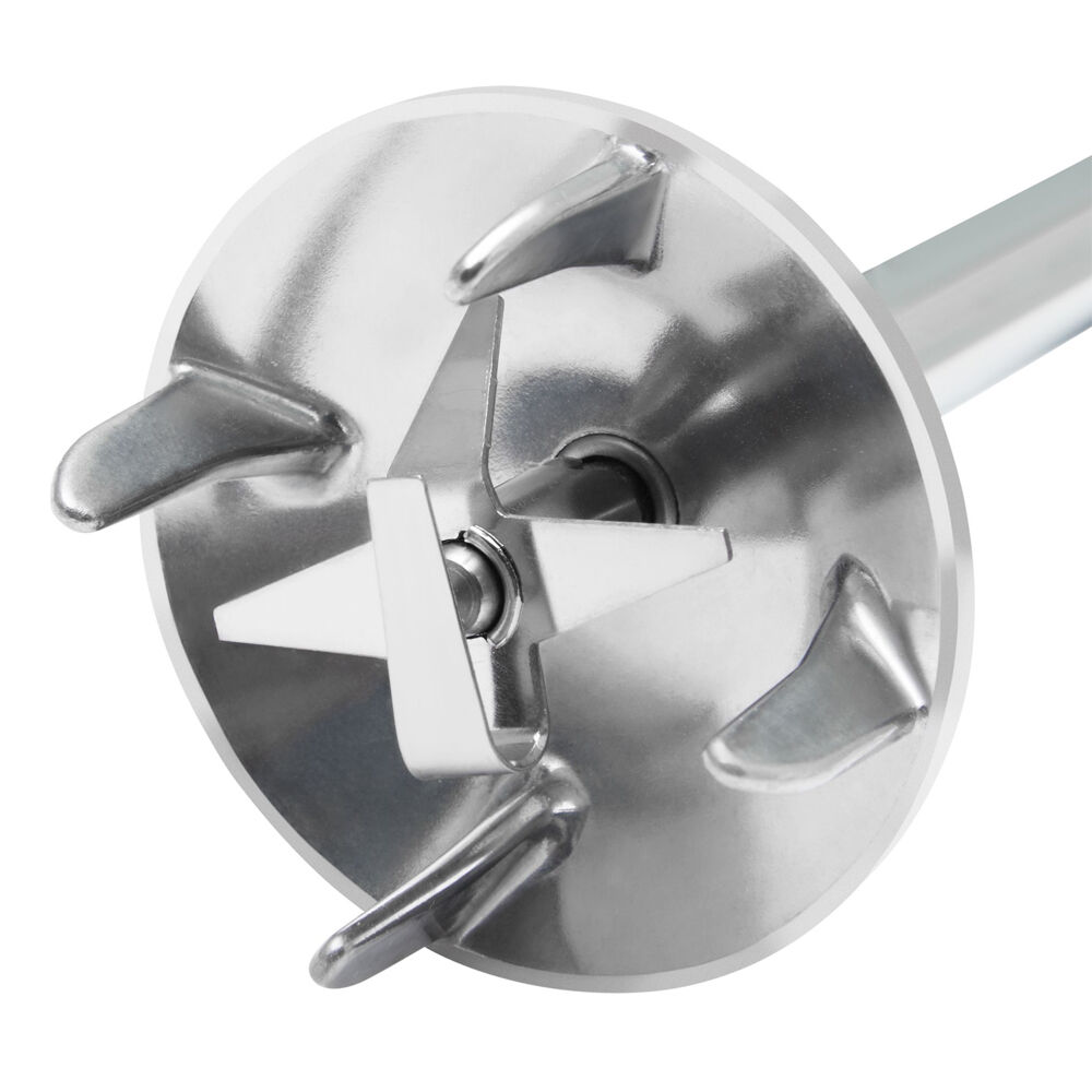 Bamix Multi-Purpose Stainless Steel Chopper Blade Chops for Hand Mixer Silver