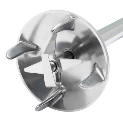 Bamix Multi-Purpose Stainless Steel Chopper Blade Chops for Hand Mixer Silver