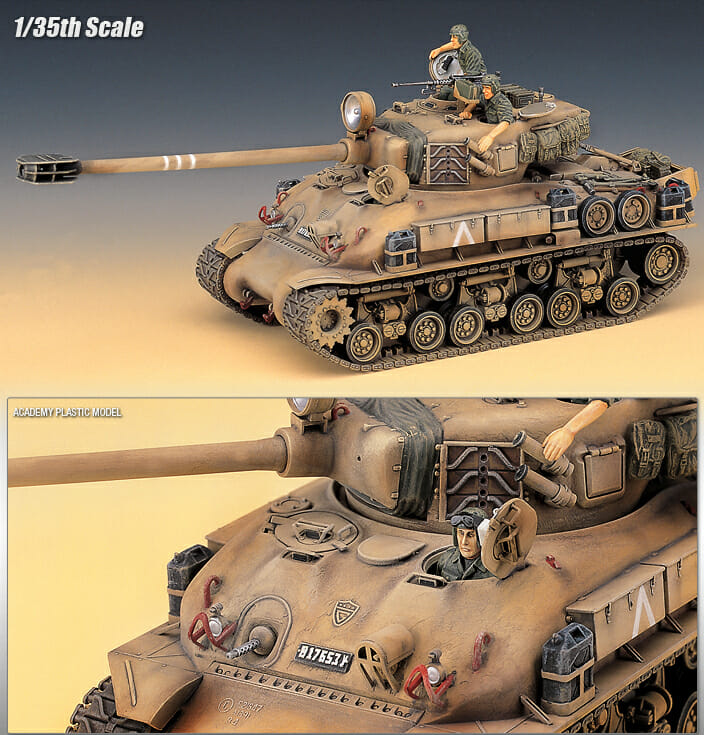 13254 1/35 IDF M51 Super Sherman Plastic Model Kit
