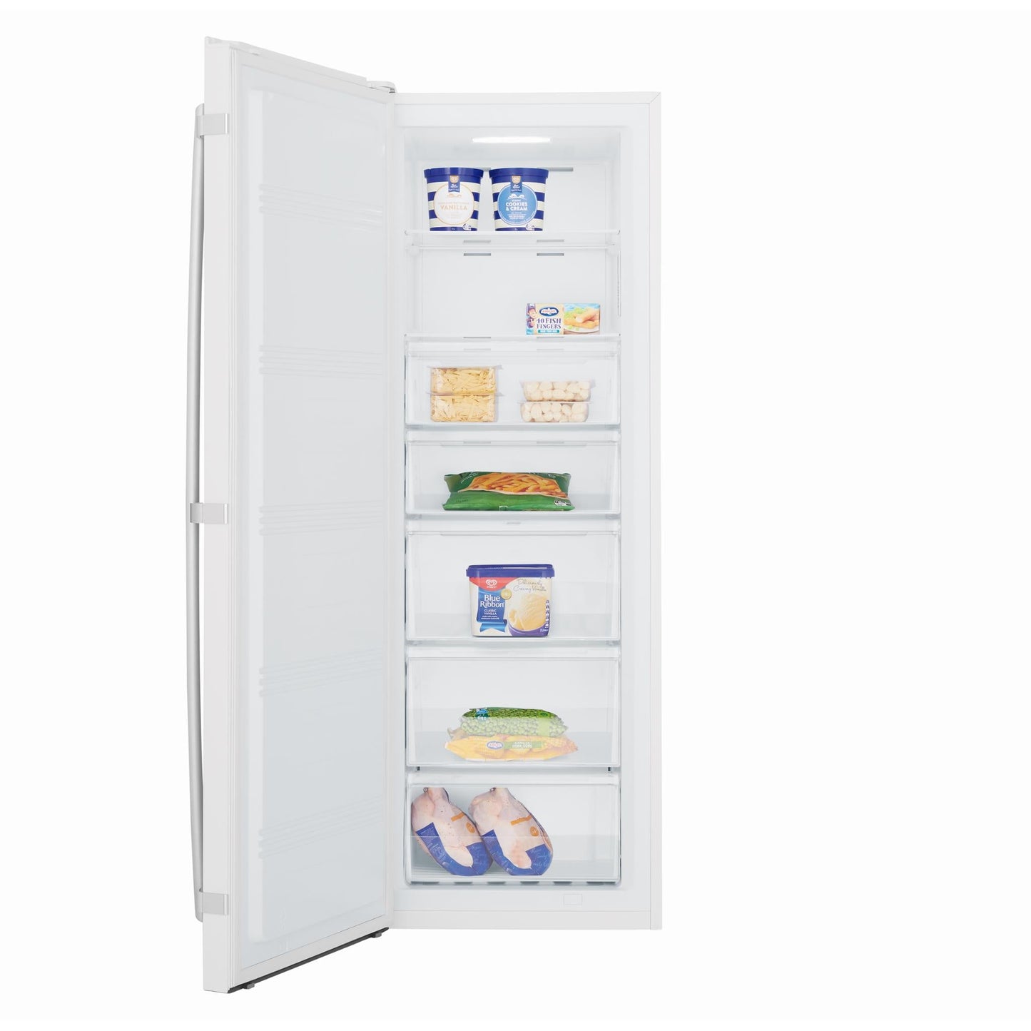Westinghouse WFB2804WB 238L Upright Freezer (White)