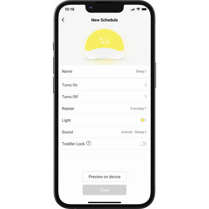 Pixbee Sleep Smart Nursery Light
