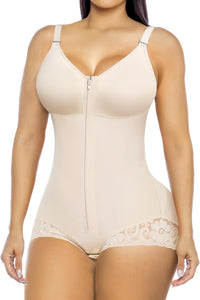 WILLLUXE Fajas Colombianas Moldeadoras Tummy Control Shapewear for Women Girdles Compression Garment