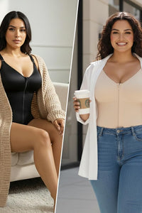 WILLLUXE Fajas Colombianas Moldeadoras Tummy Control Shapewear for Women Girdles Compression Garment