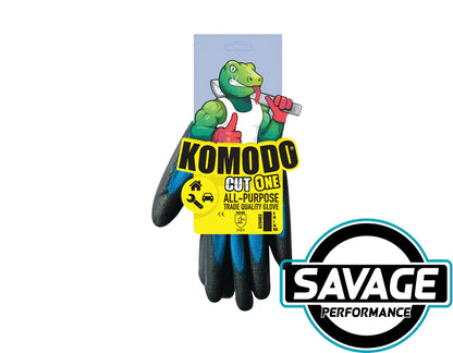 KOMODO Heavy Duty Gripster Gloves - Size Medium