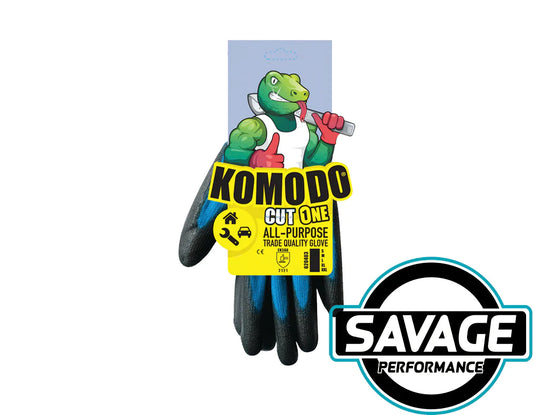 KOMODO Heavy Duty Gripster Gloves - Size Medium