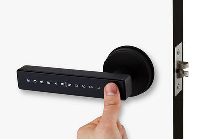 Auslock Novo Series N25 Door Handle Smart Lock (Black)