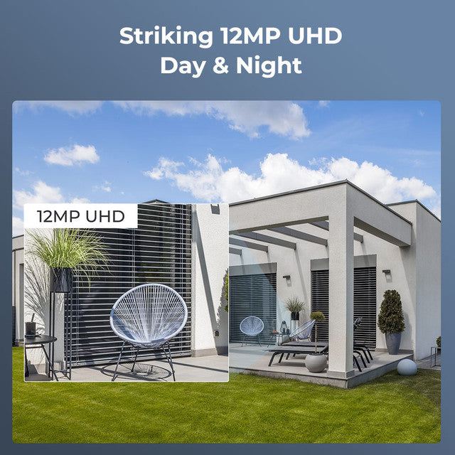 Reolink 12MP PoE Security Kit 16-Channel NVR with Built-in 4TB HDD&24/7 Recording