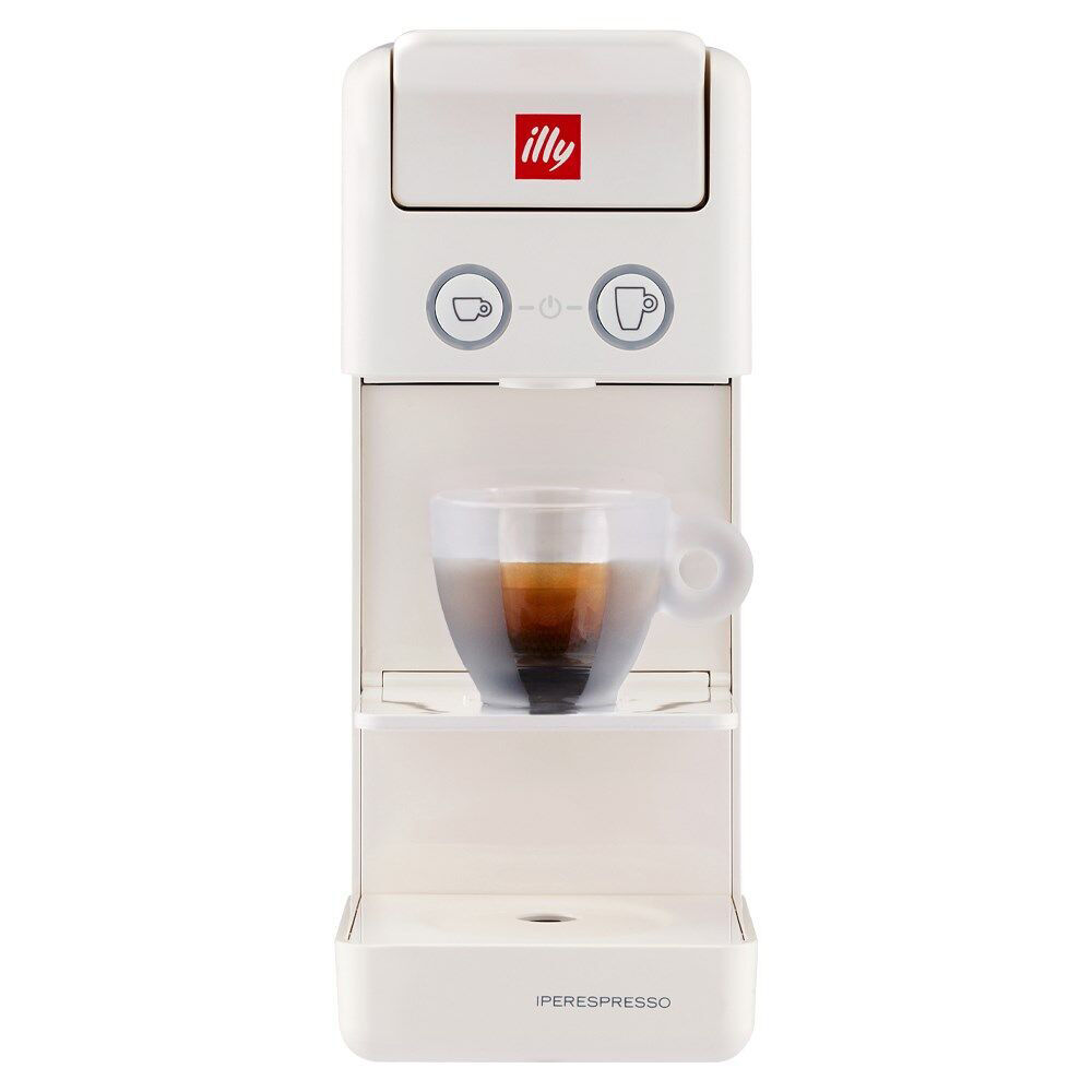 Illy Y3.3 Iperespresso Pod/Capsule Espresso Coffee Machine/Maker (Bianca/White)