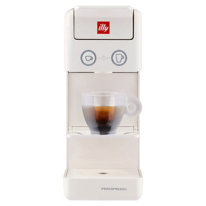 Illy Y3.3 Iperespresso Pod/Capsule Espresso Coffee Machine/Maker (Bianca/White)