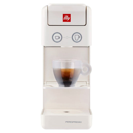 Illy Y3.3 Iperespresso Pod/Capsule Espresso Coffee Machine/Maker (Bianca/White)