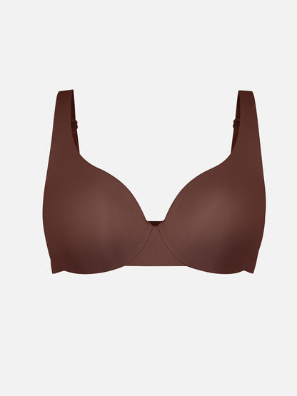 Willluxe Underwire Adjustable Deep V-neck Bra