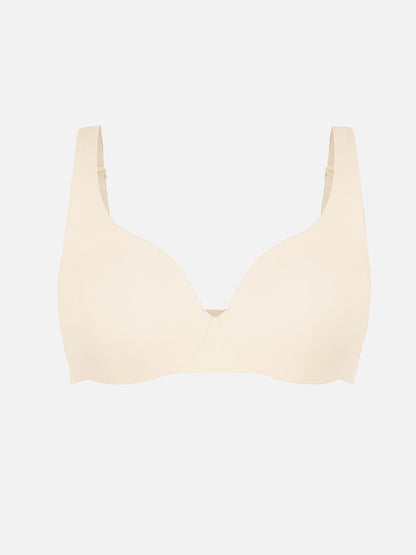 Willluxe Underwire Adjustable Deep V-neck Bra