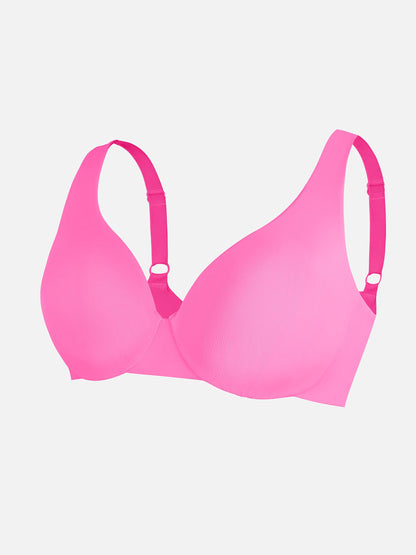 Willluxe Underwire Adjustable Deep V-neck Bra