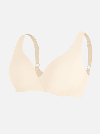 Willluxe Underwire Adjustable Deep V-neck Bra