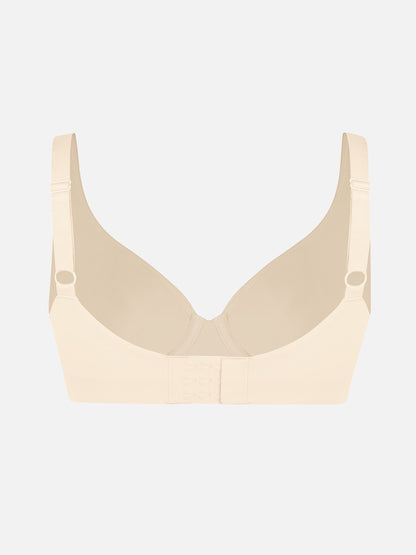 Willluxe Underwire Adjustable Deep V-neck Bra