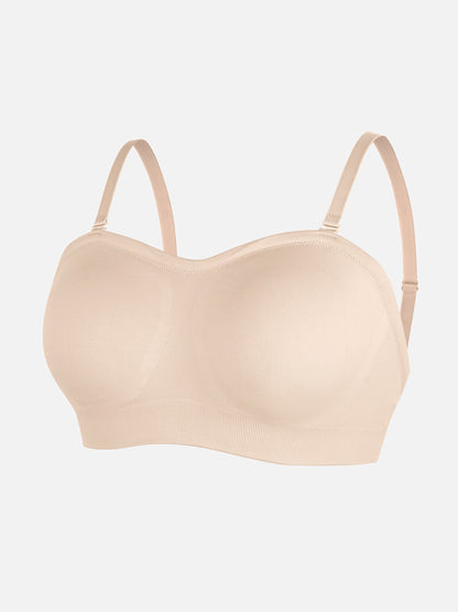 Willluxe Seamless Anti-Slip Bandeau Bra