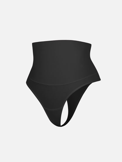 Willluxe Mid-Waisted Thong Tummy Control Shaper Panties