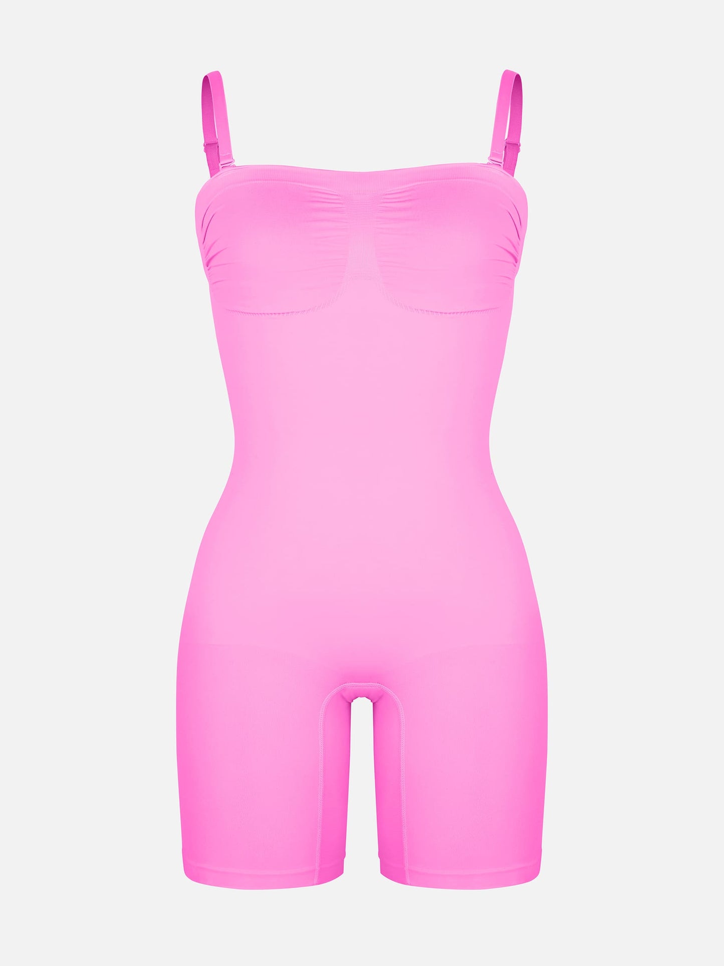 Willluxe Strapless Seamless Bodysuit with Removable Straps