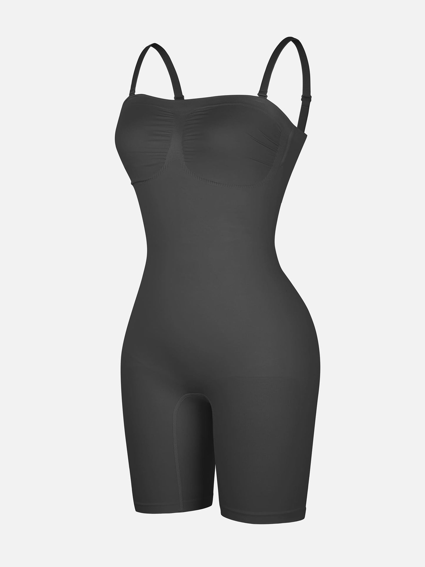 Willluxe Seamless Strapless Bodysuit with Removable Straps