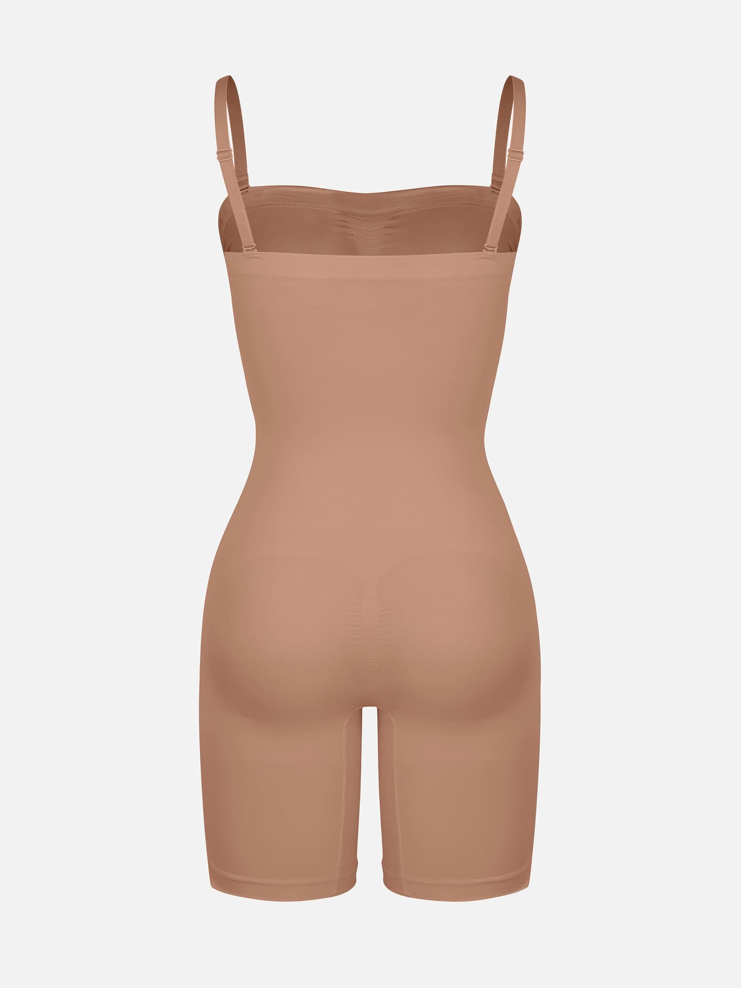 Willluxe Seamless Strapless Bodysuit with Removable Straps