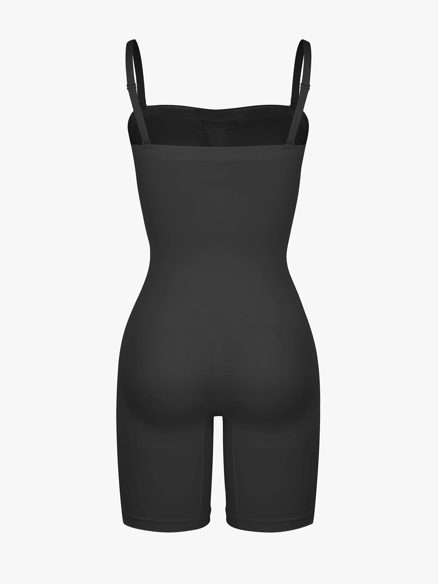 Willluxe Strapless Seamless Bodysuit with Removable Straps