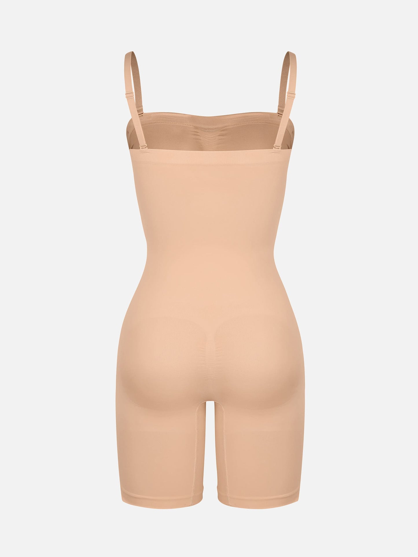 Willluxe Strapless Seamless Bodysuit with Removable Straps