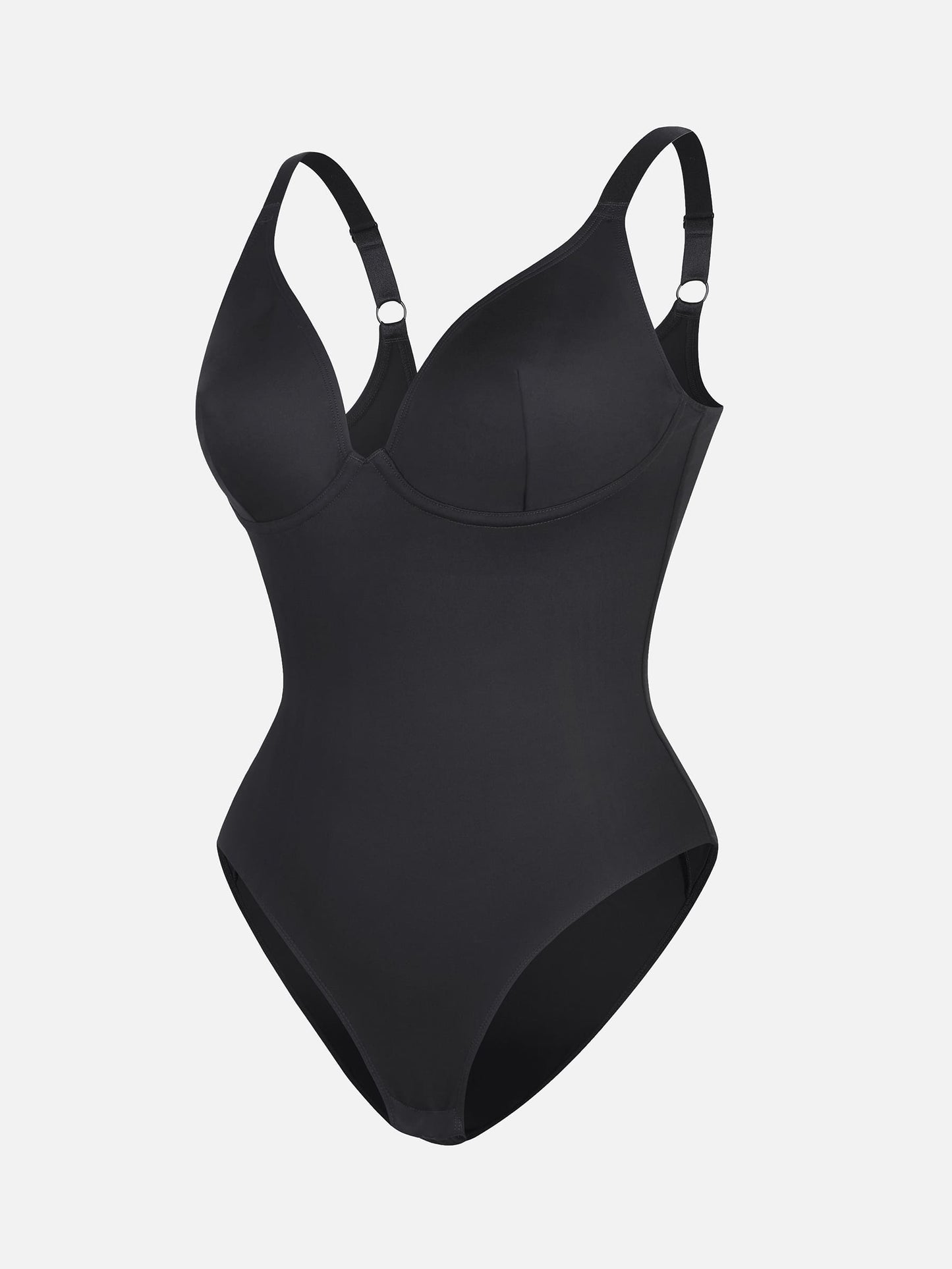 Willluxe V Neck Tummy Control Bodysuit