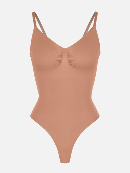 Willluxe Everyday Wear Seamless Thong Bodysuit