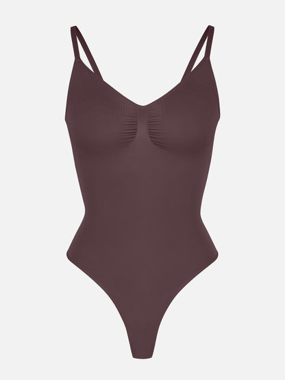 Willluxe Everyday Wear Seamless Thong Bodysuit