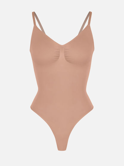 Willluxe Everyday Wear Seamless Thong Bodysuit