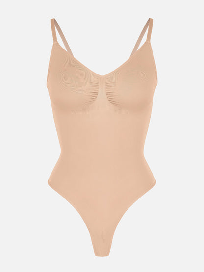 Willluxe Everyday Wear Seamless Thong Bodysuit