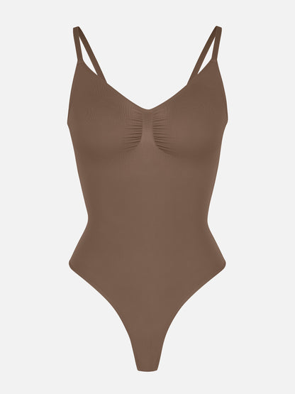 Willluxe Everyday Wear Seamless Thong Bodysuit