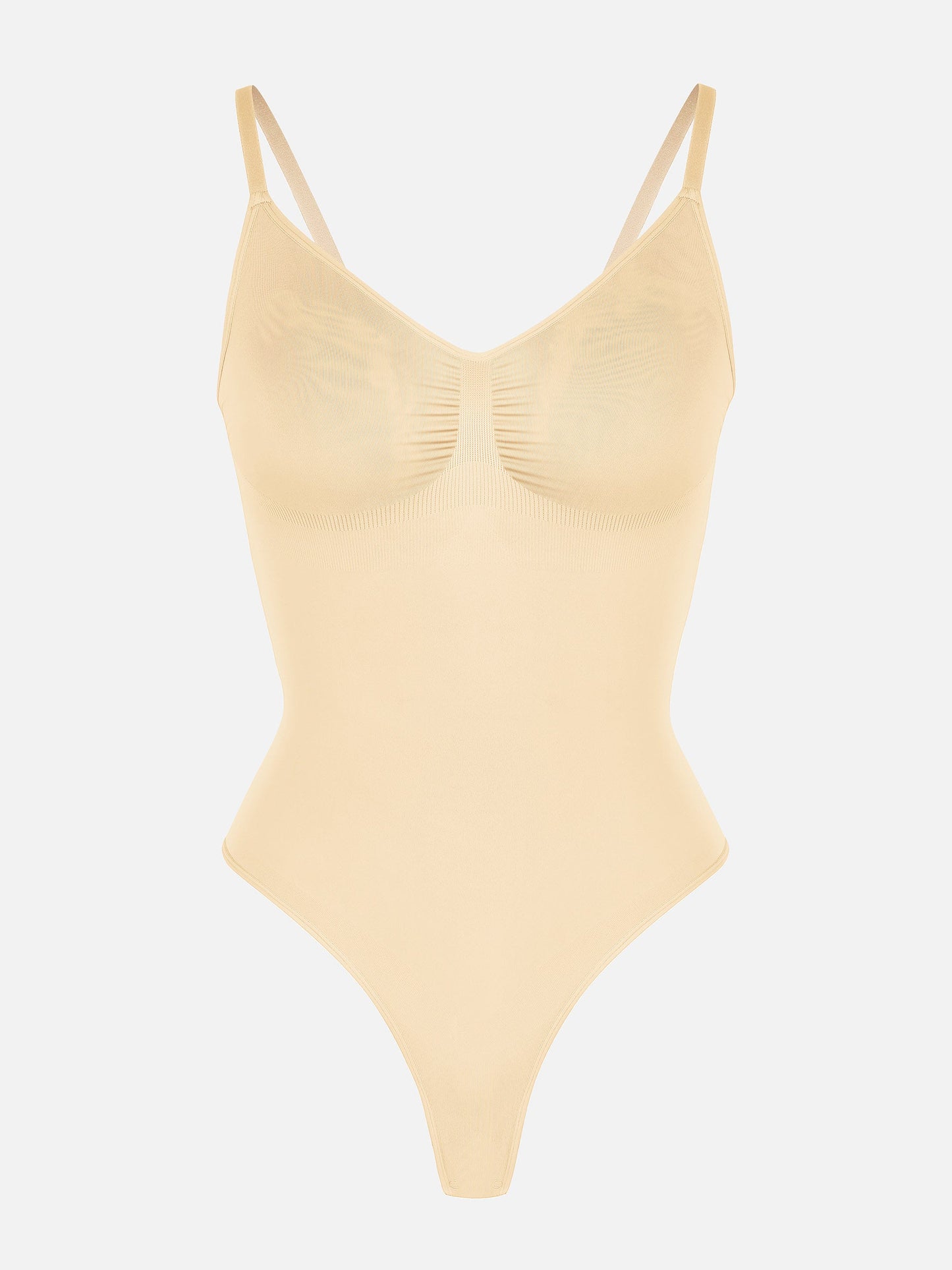 Willluxe Everyday Wear Seamless Thong Bodysuit