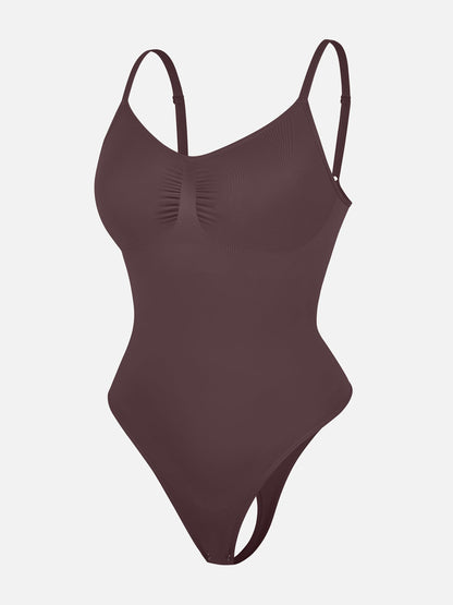 Willluxe Everyday Wear Seamless Thong Bodysuit