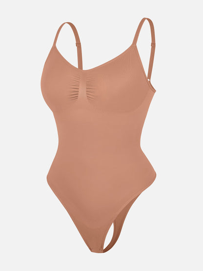 Willluxe Everyday Wear Seamless Thong Bodysuit