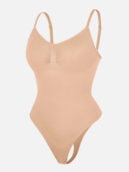 Willluxe Everyday Wear Seamless Thong Bodysuit
