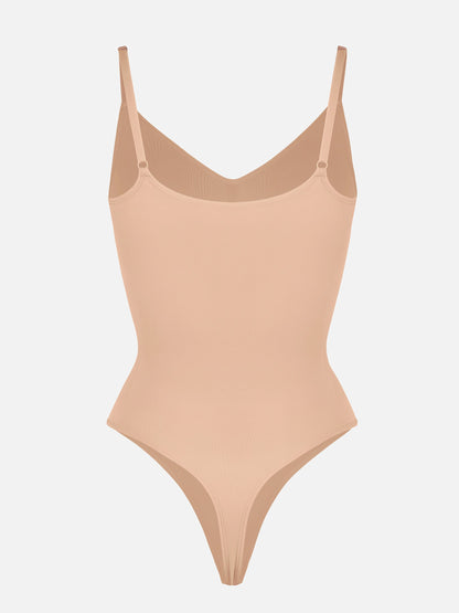 Willluxe Everyday Wear Seamless Thong Bodysuit