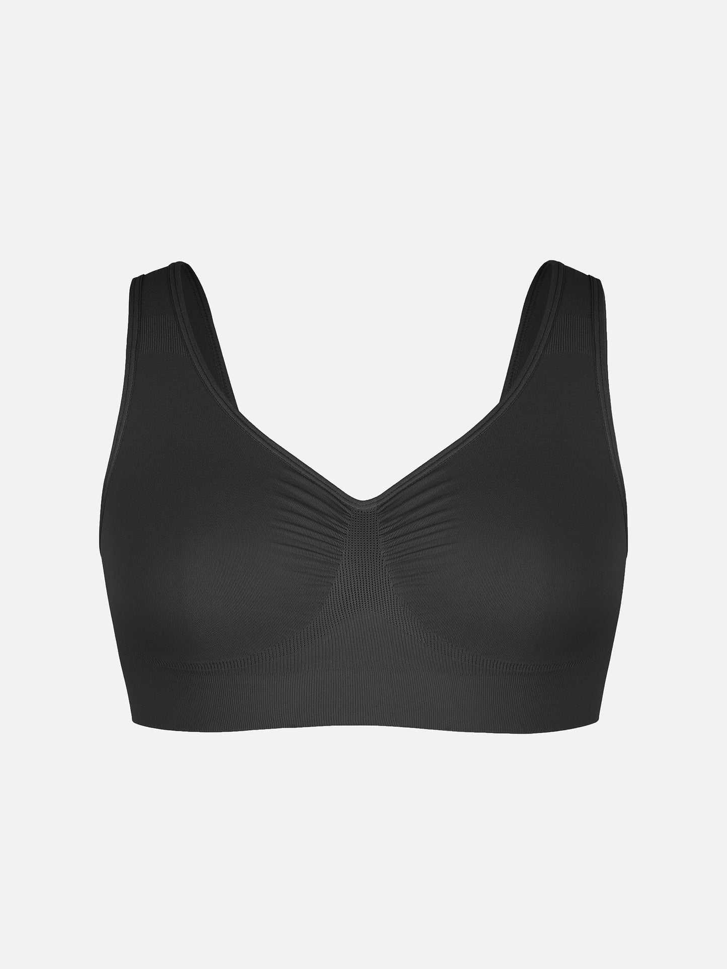 Willluxe No Underwire Wide Straps Everyday Bra