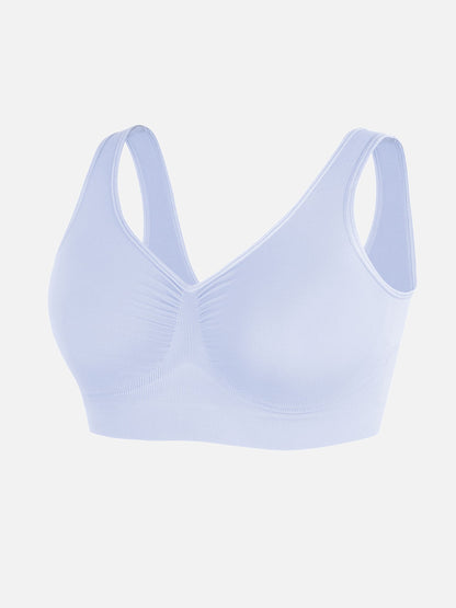 Willluxe No Underwire Wide Straps Everyday Bra