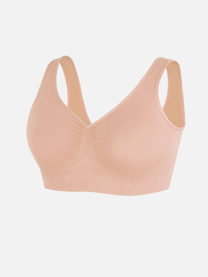 Willluxe Wire-Free Wide Straps Comfort Bra [BOGO]
