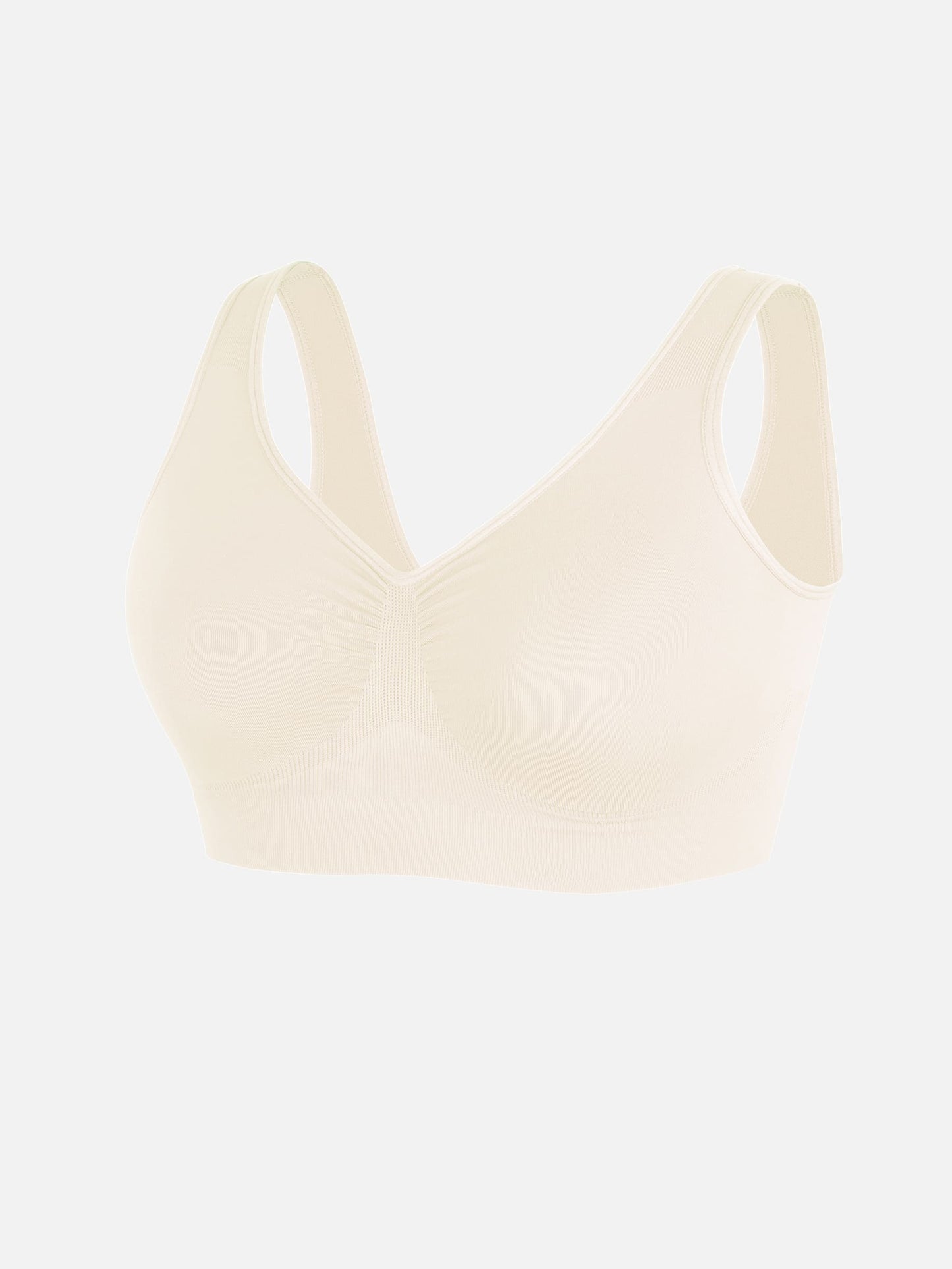 Willluxe No Underwire Wide Straps Everyday Bra