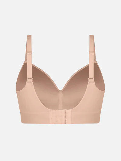 Willluxe Wireless Seamless Push-Up V-neck Bra