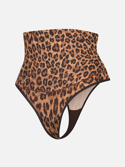 Willluxe Mid-Waisted Thong Tummy Control Shaper Panties