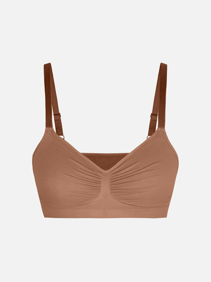 Willluxe Wireless Bra & Seamless Tummy Control Brief Set