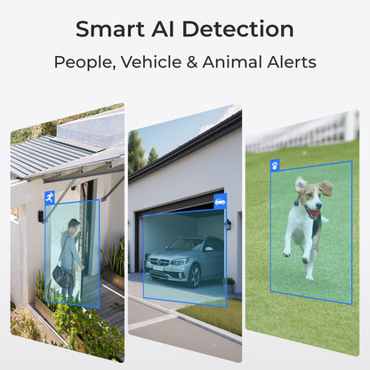 Reolink 16MP HD 180° PoE Outdoor Motion Track Security Camera - Duo Series