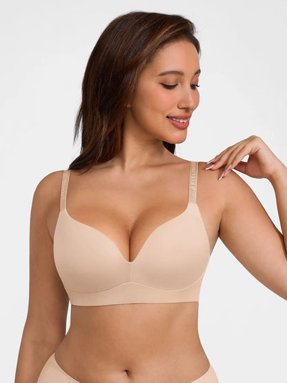 Willluxe Cloud Soft Wireless Bra Seamless Lift Support Everyday Wear