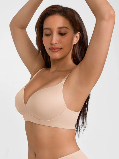 Willluxe Cloud Soft Wireless Bra Seamless Lift Support Everyday Wear
