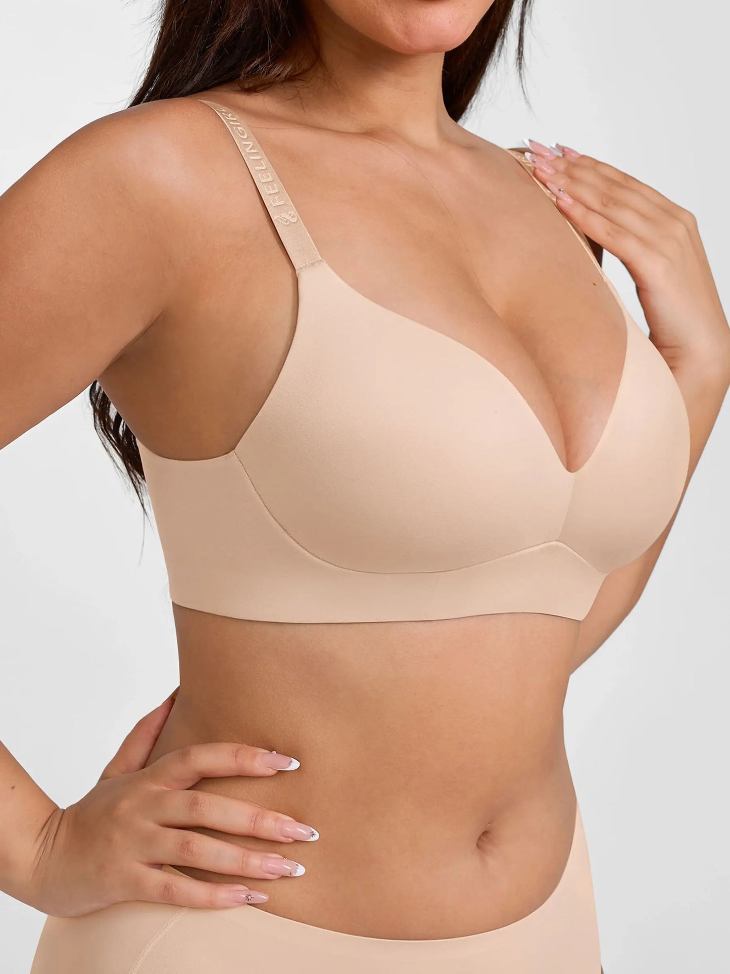 Willluxe Cloud Soft Wireless Bra Seamless Lift Support Everyday Wear