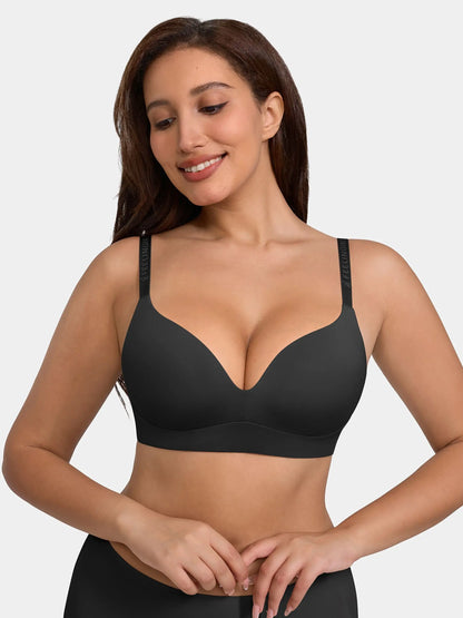Willluxe Cloud Soft Wireless Bra Seamless Lift Support Everyday Wear