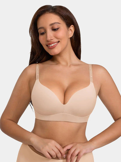 Willluxe Cloud Soft Wireless Bra Seamless Lift Support Everyday Wear